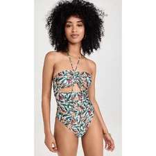 Agua by Agua Bendita Monarca Azul One Piece Swimsuit M