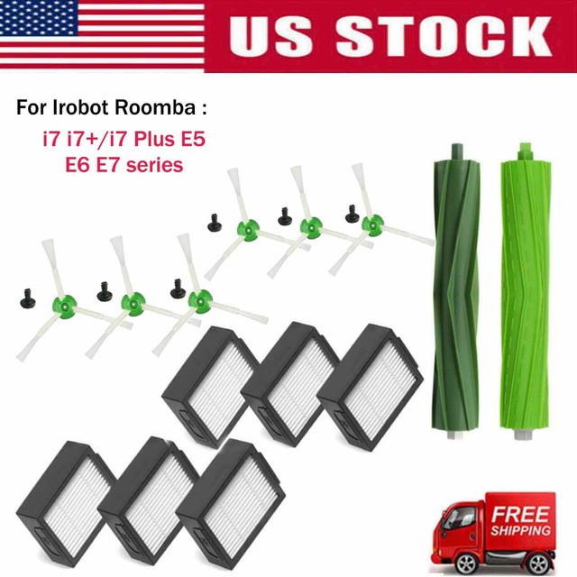 Replacement Kits For iRobot Roomba i7 i7+/i7 Plus E5 E6 E7 Vacuum