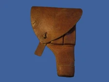 WWII SWEDISH MILITARY BROWNING PISTOL HOLSTER LEATHER M1903/07 1928 DATED