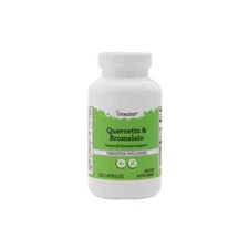 Vitacost Quercetin & Bromelain -- 120 Capsules 1/2027