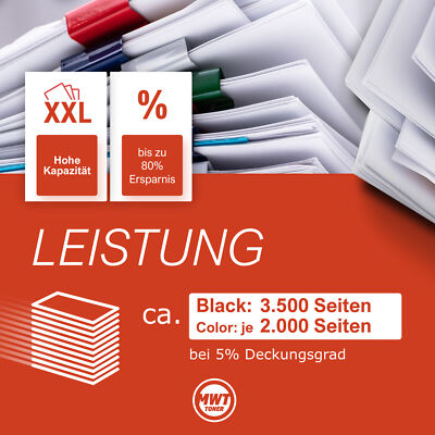 MWT Toner 4X Kompatibel Für Oki MC351 MC352 MC361 MC362