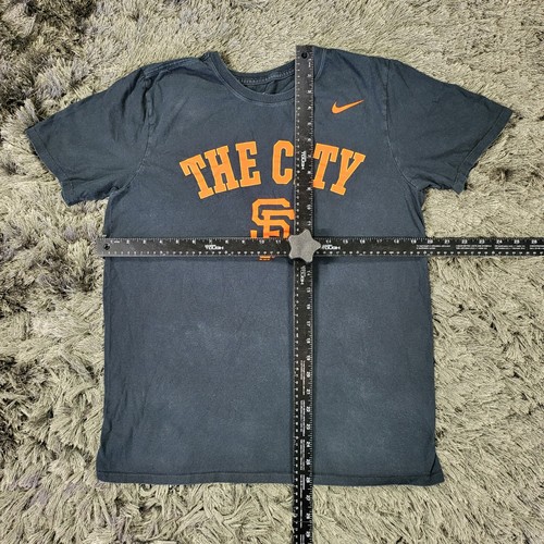 Camiseta para hombre Nike SF San Francisco Giants The City mediana negra corte atlético - Imagen 5 de 11