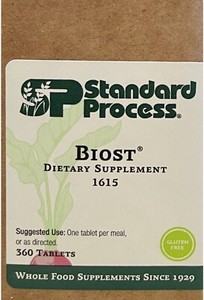 Standard Process, Biost, 360 Tablets. Dietary Supplement. Best By 04.16.27