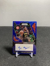 Onyeka Okongwu 2023-24 Prizm #SIG-OKG Signatures Blue Choice 24/49 Auto Hawks SP