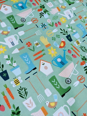 Dashwood Studio Hobbies Collection- Gardening Fabric