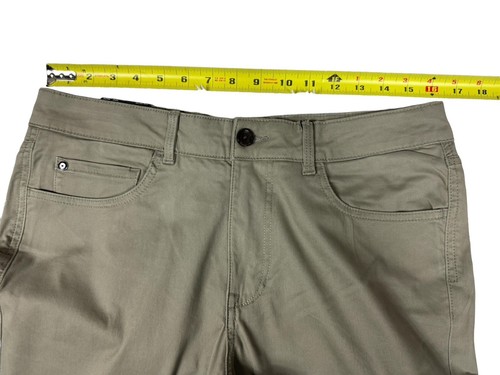 Ben Sherman Mens Size 32x30 Slim Fit Straight Leg Stretch Gray 5 Pocket Pants - Picture 15 of 23