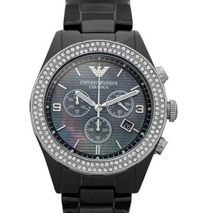 emporio armani watches women's ceramic