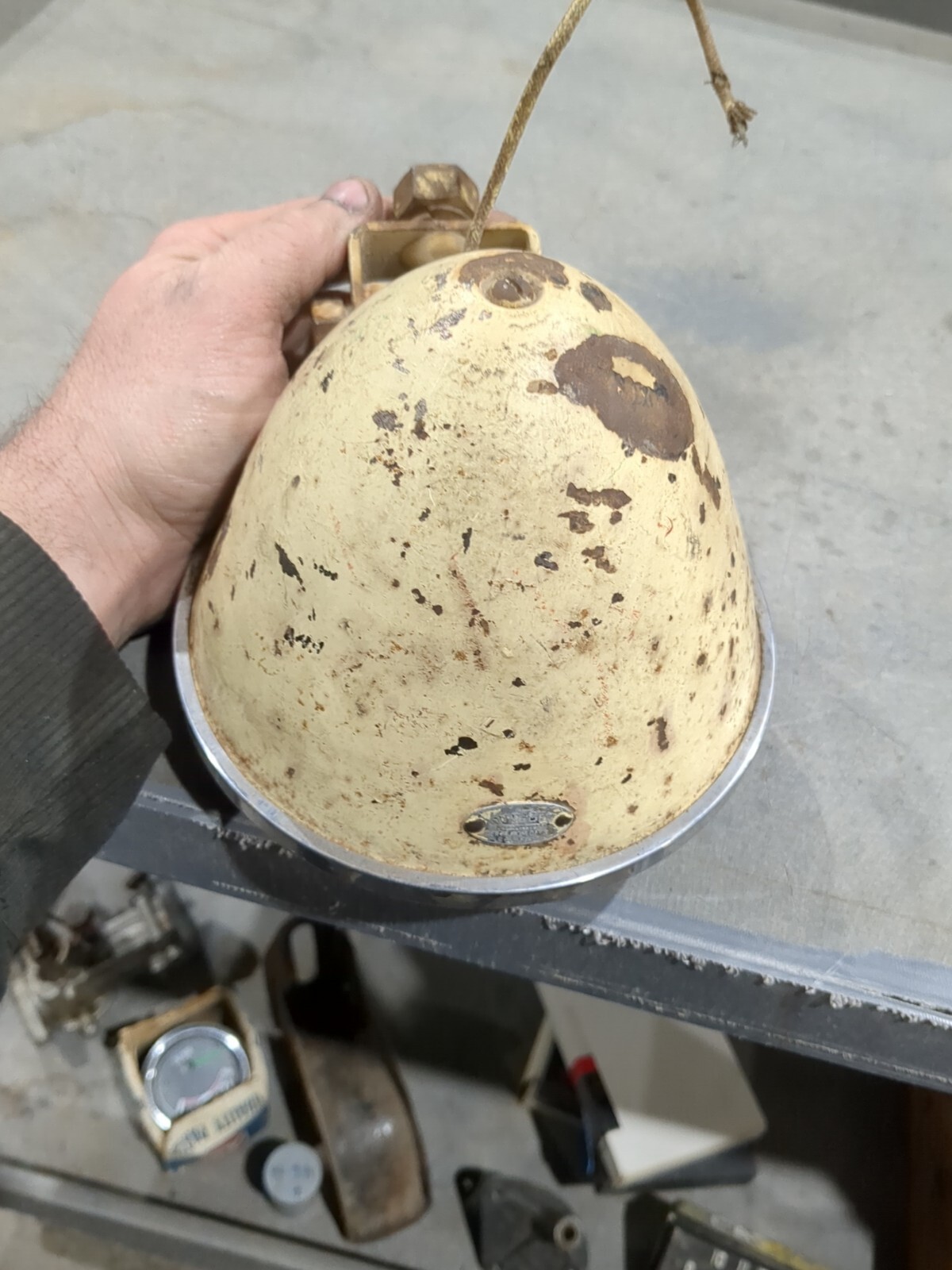 Vintage 6" King Bee Headlight Fog Light Hot Rat Rod TROG 32 34 31 30