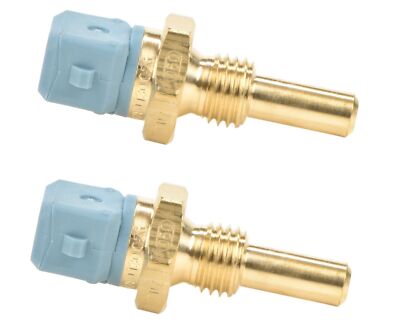 Bosch Set of 2 Coolant Temperature Sensors For Alfa Romeo BMW Porsche Saab Volvo