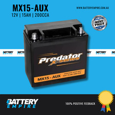 JAGUAR /RANGE ROVER / LAND ROVER AUX BATTERY MX15-AUX 12V 200A ( CX23-10C655-AC)
