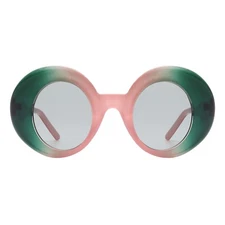 Women's Sunglasses 60s 70s Vintage Retro Oversized Round Circle Frame UV400