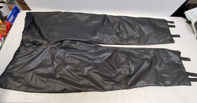 Hein Gericke Black Motorcycle Pants Membrane Sheltex Zip Off Size 32