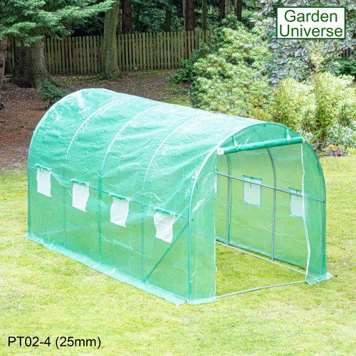 Polytunnel Gardening Greenhouse 8 Sizes By Garden Universe poly tunnel 3m - 10m - Picture 51 of 108