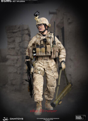 DAMTOYS　USMC M27 RIFLEMAN　78014 Damtoys 78014 USMC RECONNAISSANCE BATTALION M27 RIFLEMAN 1/6