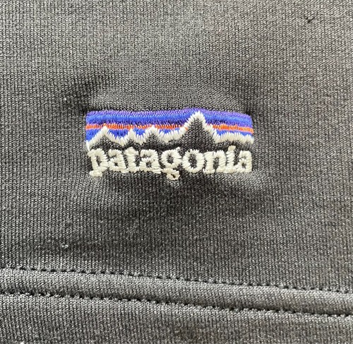 Vintage Patagonia R1 1/4 Zip Pullover Women's L Black Regulator Jacket 90s - Picture 2 of 11