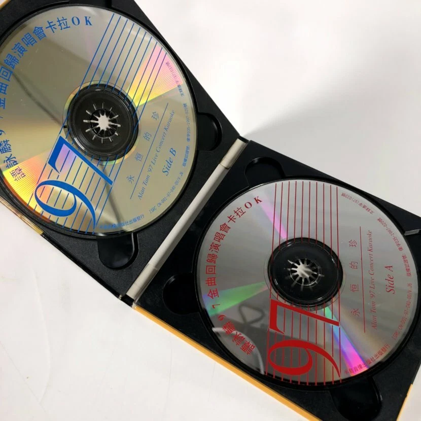 Rare! * Alan Tam '97 Live Concert Hong Kong 2-CD VCD Set Box Sleeve - Imagem 3 de 4