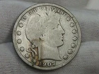 Better Date VG 1907-s Barber Half Dollar.  #15