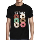 1Tee Mens Check Out My Six Pack Donut Lover  T-Shirt