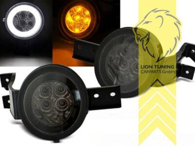 LED Frontblinker mit LED Standlicht Mini Cooper R50 R52 R53 schwarz