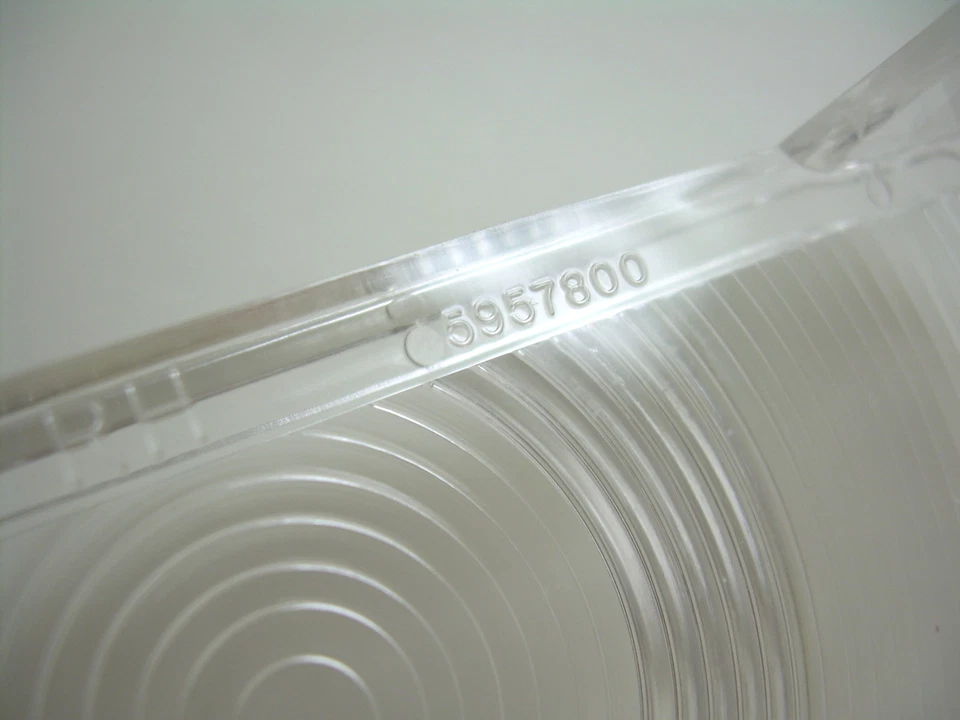 1966 66 Chevelle Malibu El Camino Parking Light Lens Clear Pair - Image 4 of 4