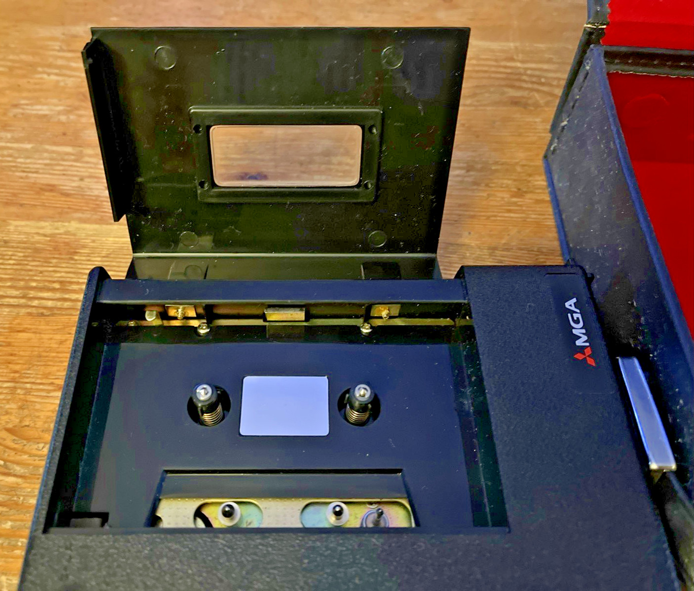 Cassette Portable Recorder Player MGA Case Microphone Rechargeable