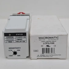 New Macromatic LCP2J100 Level Control Relay