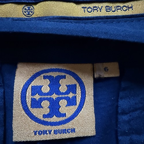 Tory Burch Women's Navy Blue Wide Leg Dress Pants Career Trousers Size 6 - Picture 2 of 6