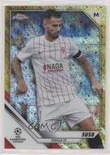 Suso Chrome UCL 2021/22 Gold Diamond Refractor /50