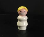 Vintage Fisher Price Little People Nurse with Mask White Body #931 Hospital a