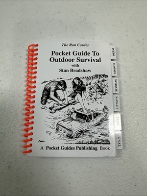 Pocket Guide to Outdoor Survival Navigation Air Signals Start Fire Shelter Water
