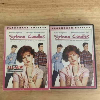 Sixteen Candles DVD movie comedy 16 John Hughes Molly Ringwald Flashback Edition