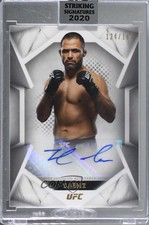 2020 Topps UFC Striking Signatures 124/167 Frankie Saenz #STS-FS Auto a2v