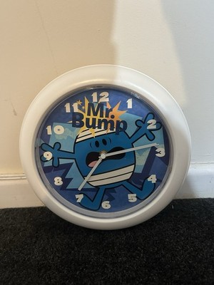 Wesco 2008 Mr. Men Mr. Bump Kunststoffrahmen Quarzwerk Wanduhr - getestet