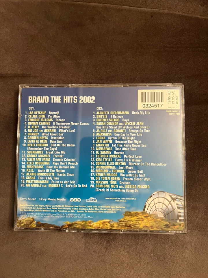 BRAVO - The Hits 2002 Part 2 von Various | CD | Zustand neuwertig - Bild 2 von 2
