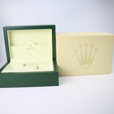 Rolex Watch Box Case 【Rank B】 Wave Medium Moss green Genuine
