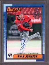 RYAN JOHNSON 2025 Topps Update 1990 35th Anniversary RC Autograph Auto #90AU-RJ