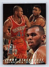 Jerry Stackhouse 1996-97 Flair Showcase Row O Seat #16 - Philadelphia 76ers