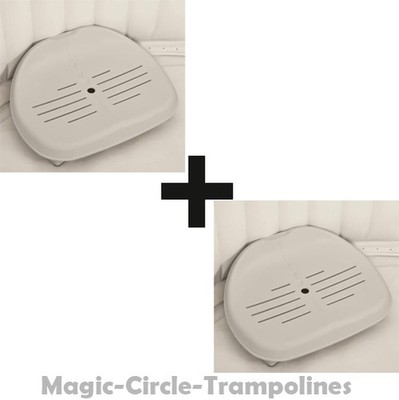 2x Stück Sitzkissen für Intex Whirlpools Aufblasbar PureSPA 28502