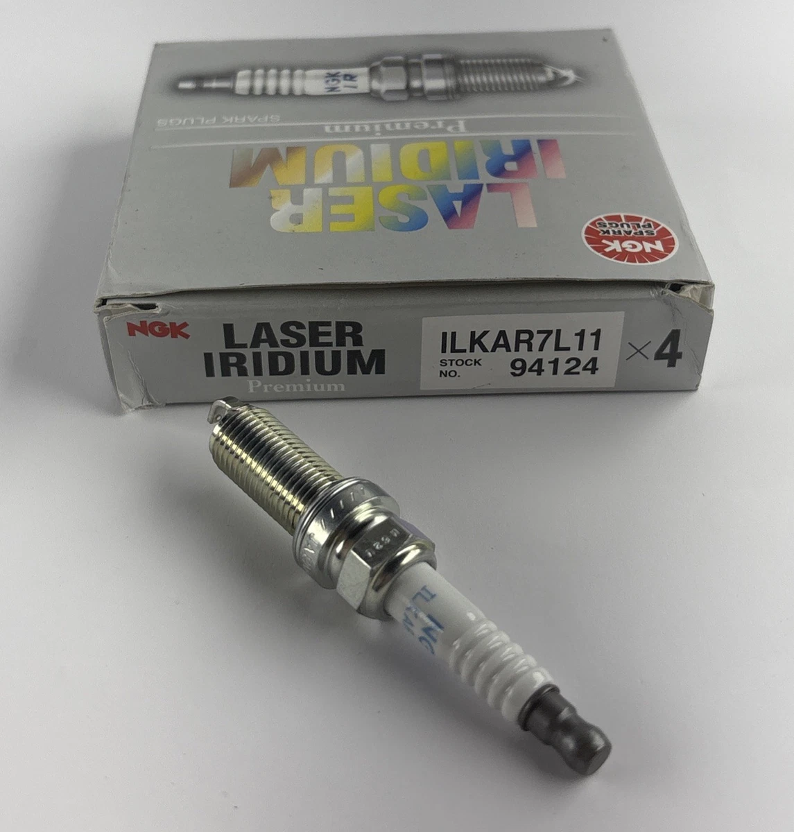 4x Laser Iridium Spark Plugs ILKAR7L11 Fit Mazda CX-5 2013-2015 NGK 94124 photo 2