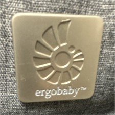 Ergobaby Gray Diaper Bag Backpack Insulated Bottle Pockets Travel Baby Bag