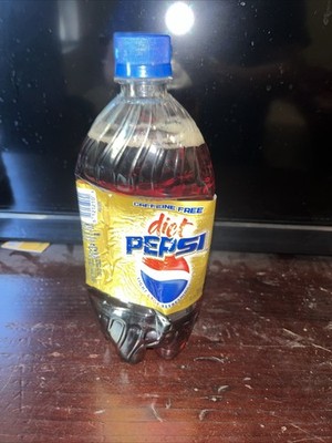 Diet Caffeine Free Pepsi 2005 20 FL OZ Bottle Full And Unopened ￼￼￼￼