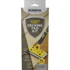 Ronseal Decking Pad Kit Ultimate Finish Applicator for Decking Oil & Stain