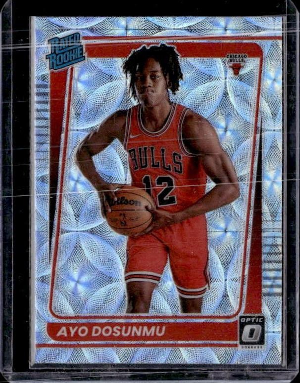 2021-22 Donruss Optic #171 Ayo Dosunmu Premium Box Set #/249