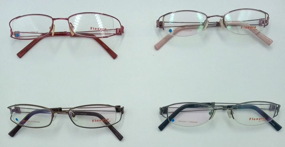 Flexure Eyeglasses Womens PICK SIZE & COLOR New Eyeglass Frames Capri Glasses - Image 2 of 4