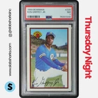 1989 BOWMAN #220 KEN GRIFFEY JR. RC ROOKIE PSA 7