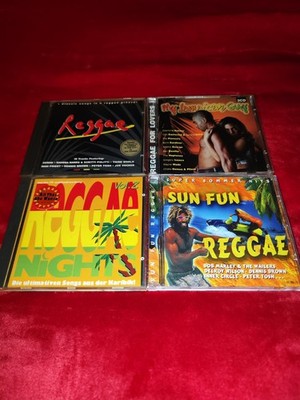 CD Abum-Set Reggae Musik 4-tlg.  (sehr gut) CD-Set 63
