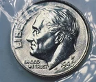 1996-W West Point Roosevelt Dime, US 10c Coin, Still Sealed