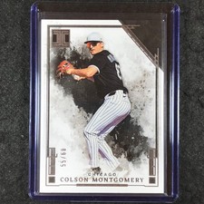 2025 Impeccable Baseball COLSON MONTGOMERY Base Silver 55/60 #77
