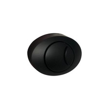 Replacement Oval Dual Flush Button For Concealed Cistern Black