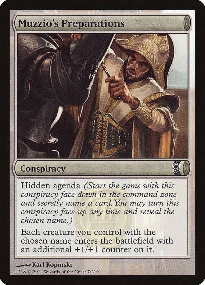 Muzzio's Preparations 7 Common Conspiracy Magic: The Gathering LP